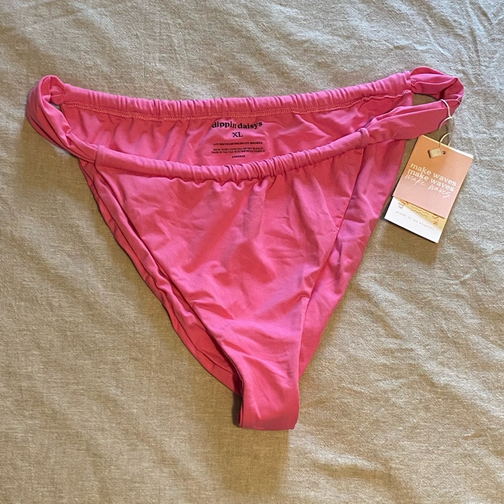 Dippin Daisys pink bikini bottoms